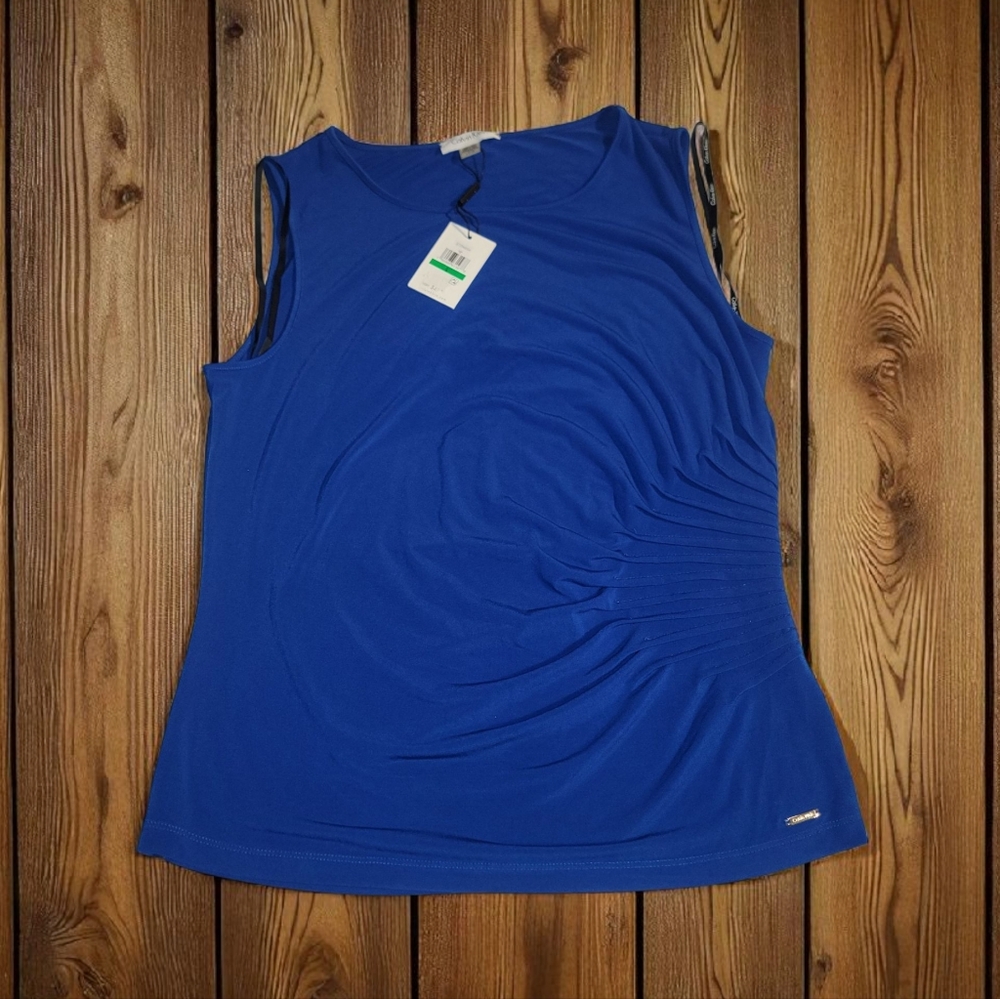 (NWT)Calvin Klein Large Royal Blue Tank Top